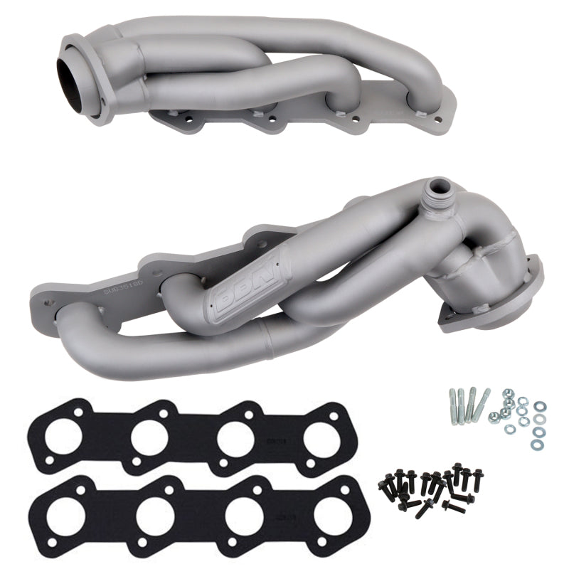 BBK 99-03 Ford F Series Truck 5.4 Shorty Tuned Length Exhaust Heads - 1-5/8 Titanium Ceramic