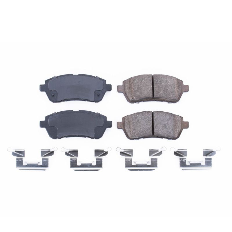 Power Stop 11-19 Ford Fiesta Front Z17 Evolution Ceramic Brake Pads w/Hardware