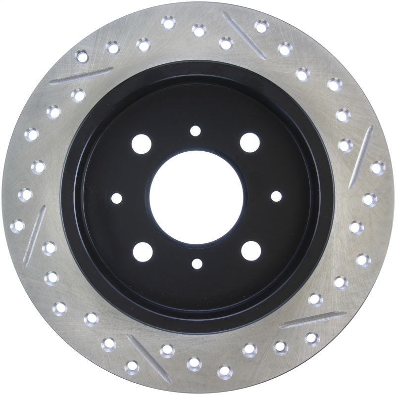 StopTech 90-96 Acura Integra / 97-01 Integra (Exc. Type R) Slotted & Drilled Right Rear Rotor