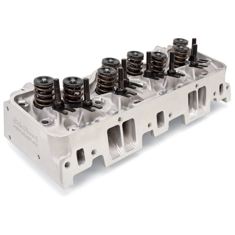 رأس أسطوانة Edelbrock Performer RPM 348/409 Chevy (كامل)