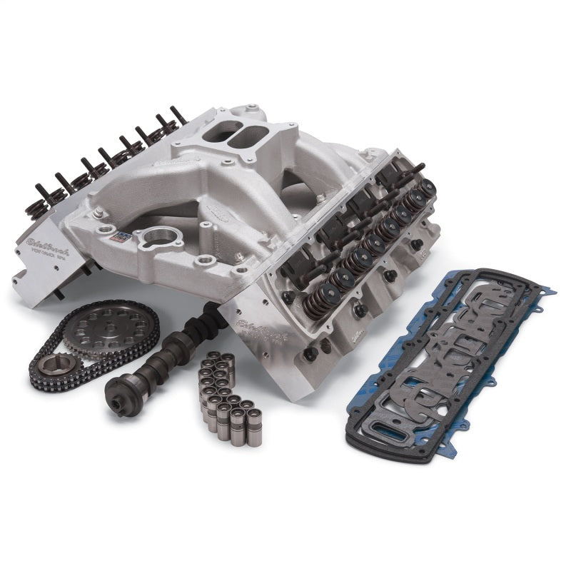 مجموعة أدوات Edelbrock Power Package Top End من Performer RPM Oldsmobile 1965-1976 400-500 Big Block V8 450+ Hp