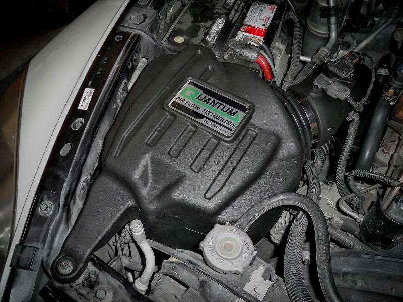 aFe 07-09 Ram 2500/3500 Cummins L6-6.7L (td) نظام سحب الهواء البارد Quantum مع فلتر Pro Dry S