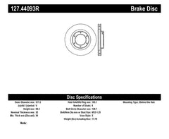 StopTech Slotted & Drilled Sport Brake Rotor