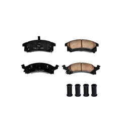 Power Stop 96-98 Buick Skylark Front Z17 Evolution Ceramic Brake Pads w/Hardware