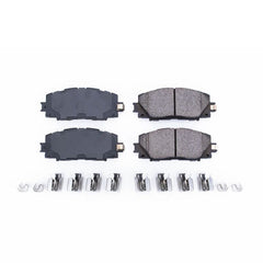 Power Stop 2013 Scion iQ Front Z17 Evolution Ceramic Brake Pads w/Hardware