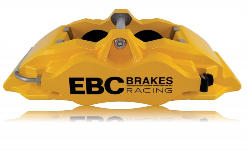 EBC Racing 05-11 Ford Focus ST (Mk2) الفرجار الأمامي الأيمن Apollo-4 الأصفر