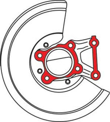 SPC Performance Ford Shim Set (6)