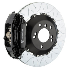 Brembo 90-05 NSX Rear GT BBK 4 Piston Cast 345x28 2pc Rotor Slotted Type-3-Black