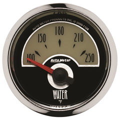 AutoMeter Gauge Water Temp 2-1/16in. 250 Deg. F Elec Cruiser