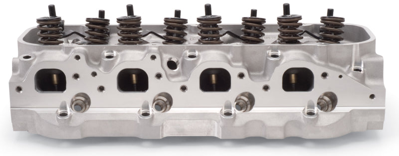 رأس أسطوانة Edelbrock E-Street BB Chevy Oval Port كامل مفرد