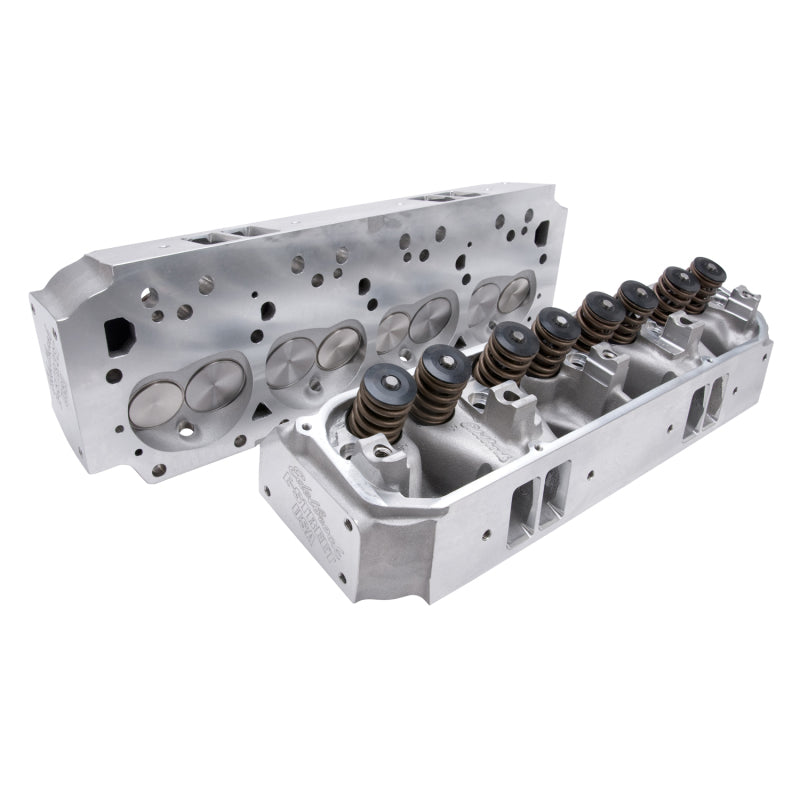 رأس أسطوانة Edelbrock E-Street Big Block Chrysler 75cc Chamber زوج كامل