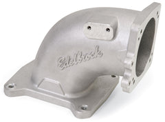 كوع سحب EFI من Edelbrock عالمي 100 درجة 120 مم TB إلى شفة Dominator 4500