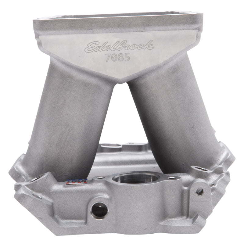 قاعدة مشعب سحب Edelbrock Victor Tunnel Ram Chevrolet Big Block 468-582 CI V8 منفذ مستطيل