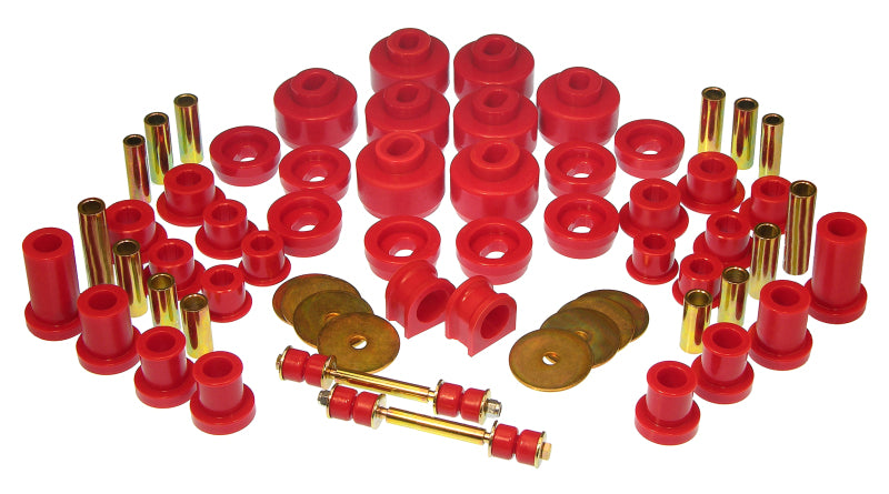 Prothane 07-14 Chevy Silverado 1500 2wd Total Kit - Red