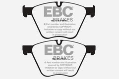 EBC 10+ BMW 760 6.0 Twin Turbo (F01) Greenstuff Front Brake Pads