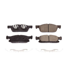 Power Stop 15-19 Ford Edge Front Z17 Evolution Ceramic Brake Pads w/Hardware