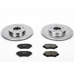 Power Stop 06-15 Mazda MX-5 Miata Front Z23 Evolution Sport Brake Kit