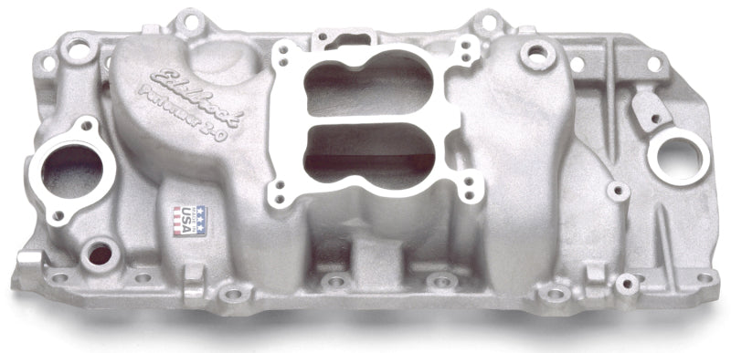 Edelbrock Performer 2-O مع مشعب سحب غاز العادم O