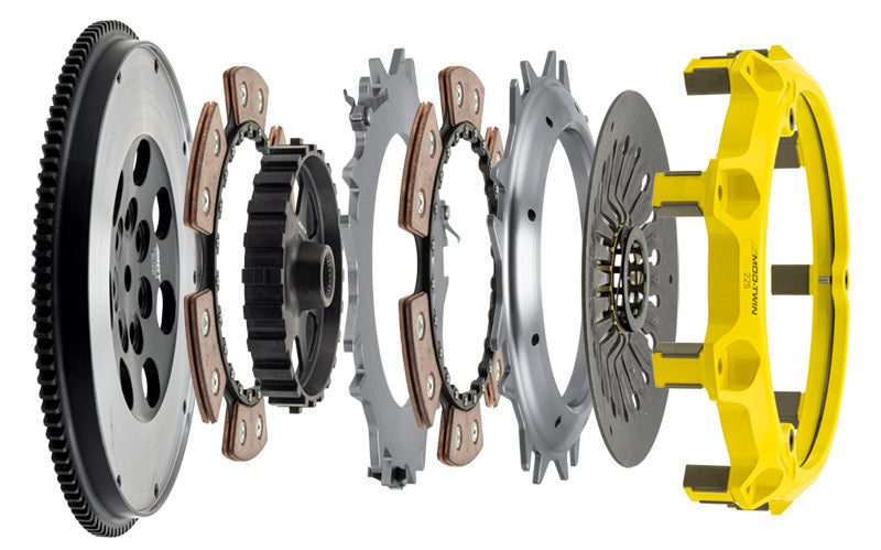 طقم سباق ACT EVO 8/9 5 سرعات Mod Twin XT فقط مع غطاء عزم الدوران للمحور غير المعلق 1120 قدمًا/رطلاً غير مخصص للاستخدام في الشوارع