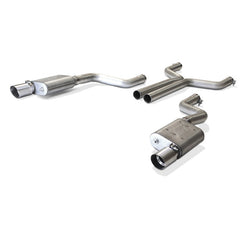 BBK 2015-16 Mustang GT Varitune Complete Cat Back Exhaust System (Includes Resonator Delete X-Pipe)