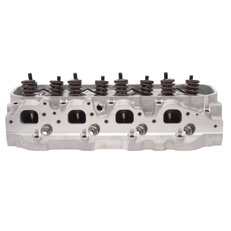 رأس أسطوانة Edelbrock E-Street BB Chevy Oval Port كامل مفرد