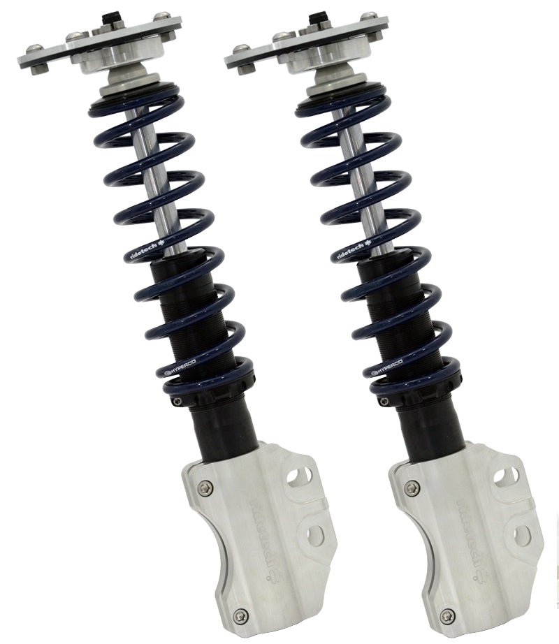 Ridetech 79-89 Ford Mustang مع SN-95 Spindles HQ Series CoilOvers زوج أمامي