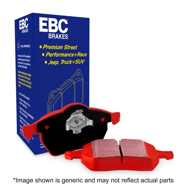 وسادات الفرامل الأمامية من Redstuff لسيارة Acura TL 3.2 (يدوية) (Brembo) EBC 04-08