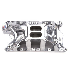 مشعب فجوة الهواء المصقول من Edelbrock Ford 351 RPM