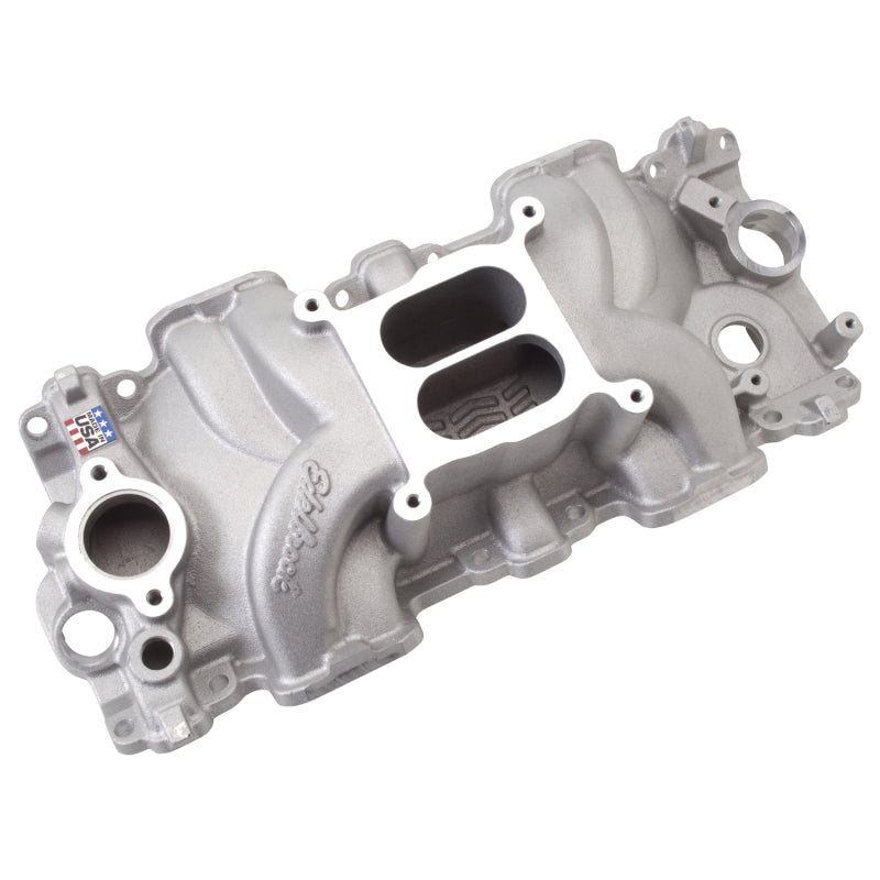 مشعب سحب Edelbrock أحادي رباعي الفتحات RPM Chevrolet 348/409 Inwin Big Block Small Port