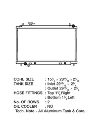 CSF 03-06 Nissan 350Z Radiator