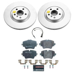 Power Stop 16-20 BMW X1 Front Euro-Stop Brake Kit