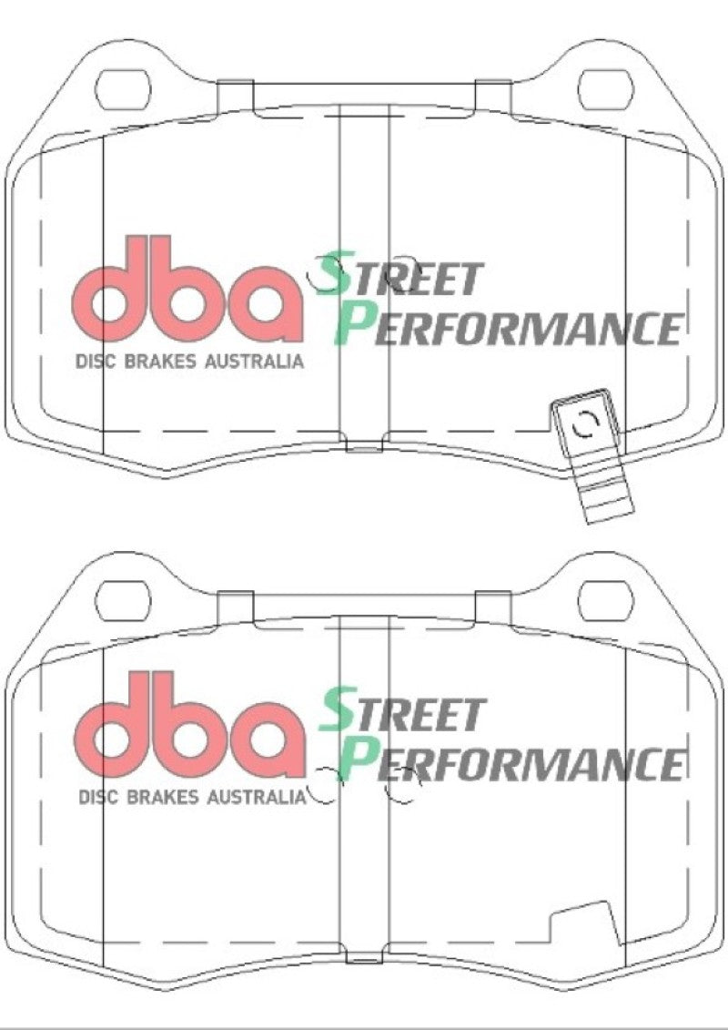 DBA 03-07 G35 مع وسادات الفرامل الأمامية Brembo SP500