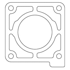 Cometic Ford 302 5.0L  .031in Fiber Throttle Body Gasket - 1986-1993