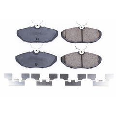 Power Stop 2005 Jaguar Vanden Plas Rear Z17 Evolution Ceramic Brake Pads w/Hardware