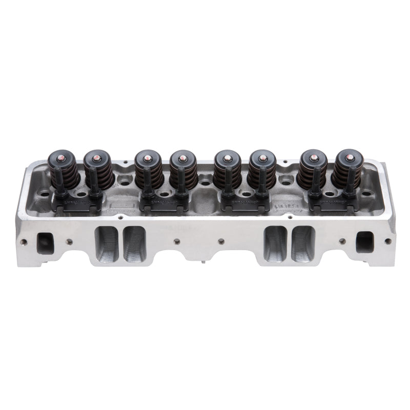 رأس أسطوانة Edelbrock SBC E-Cnc 185 64cc بقابس مستقيم لعمود كامة الأسطوانة الهيدروليكية بالكامل