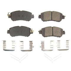 Power Stop 2019 Nissan Kicks Front Z17 Evolution Ceramic Brake Pads w/Hardware