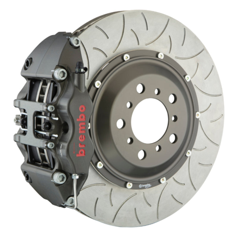 بريمبو 05-14 موستانج GT PISTA Front Race BBK 6 Piston Forged380x34x6 5a 2pc Rotor T3-Clear HA