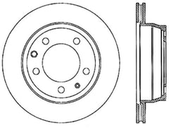 StopTech Power Slot 07-10 Audi Q7 / 03-10 Porsche Cayenne Cryo Right Rear Slotted Rotor