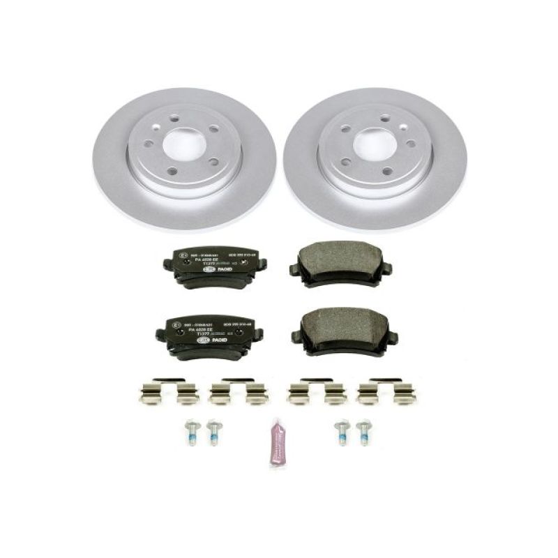 Power Stop 05-09 Audi A4 Rear Euro-Stop Brake Kit