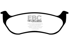 EBC 02-07 Jeep Liberty 2.4 Extra Duty Rear Brake Pads