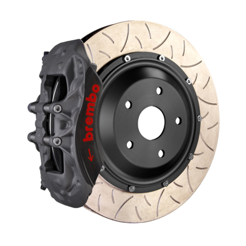 إطارات Brembo Skyline GTR Front Race BBK 6 Piston Forged 2pc355x35x53a 2pc Rotor T3-Black HA من طراز 89-98