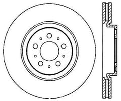 StopTech 04-07 Volvo S60 / 04 -07 Volvo S70 Cyro Sport Slotted Front Left Rotor