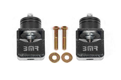 BMR Chevy SS and Pontiac G8 Motor Mount Kit (Solid Bushings) Black Hammertone