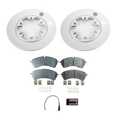 Power Stop 2021 Ford Transit-150 Rear Z17 Coated Brake Kit