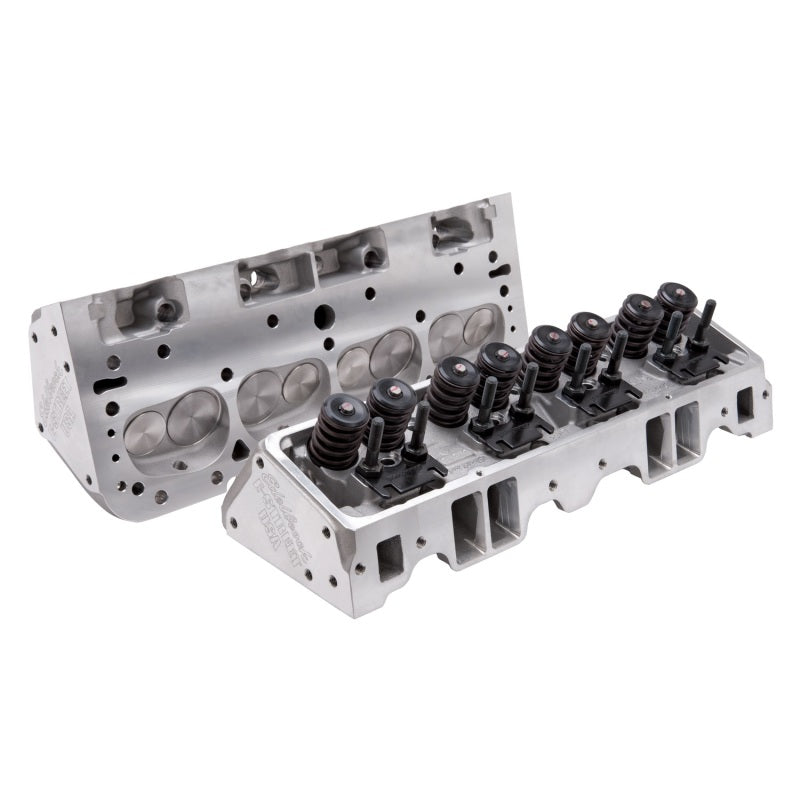 رأس أسطوانة Edelbrock E-Street SB Chevrolet 70cc (زوج كامل)