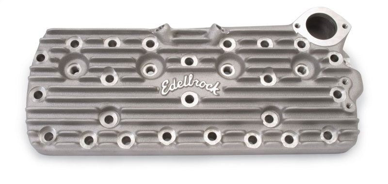 رؤوس أسطوانات Edelbrock ذات الرفع العالي/الحجرة الكبيرة لطرازات Ford Flatheads من عام 1949 إلى عام 1953 (زوج)