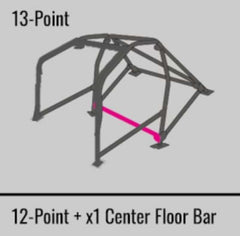 قفص Cusco Cage 13pt Safety 21 Dash Thru Civic EK9 **لن يتناسب مع موديلات فتحة السقف**