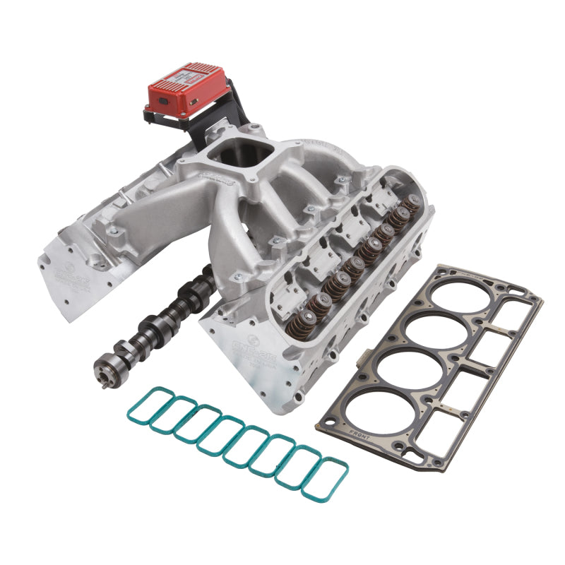 مجموعة Edelbrock Power Package Top End Kit لسلسلة Victor Jr من شيفروليه 1997-2004 5 7L LS1