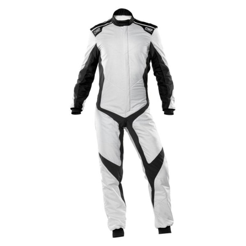 OMP One Evo X Overall Silver/Black - Size 60 (Fia 8856-2018)