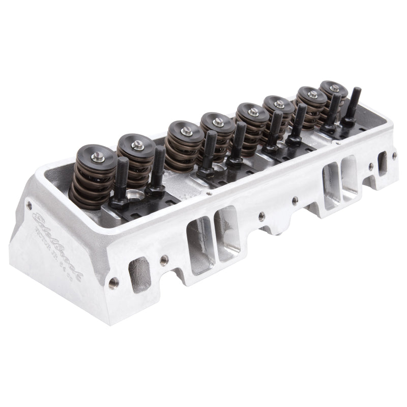 دراجة Edelbrock Single Victor Jr 64cc ذات رأس SBC ذات كامات دوارة صلبة